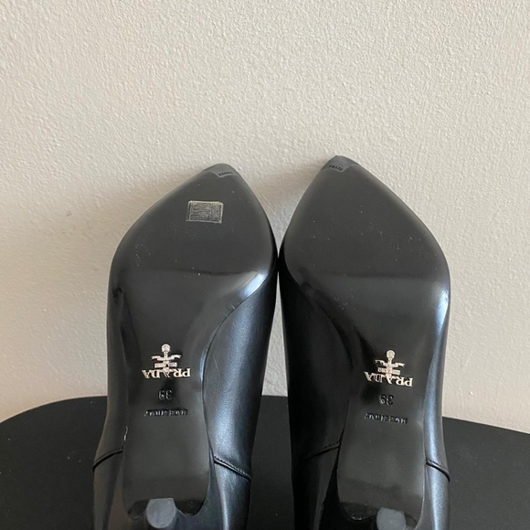 Prada Black Booties Size 9 - Picture 3 of 5